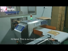 SA-990 Digitaal signaal Voedselmetaldetector 50-60Hz Automatische stopgordel Voedselmetaleninspectie