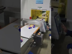 Metalen detector met tastscherm voor voedsel met statistische telfunctie