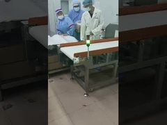 Hooggevoelige Transportbandtunnel Voedsel Metaaldetector Met Netwerkverwerping