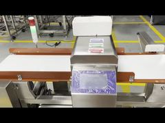 Automatische transportband industriële voedselveilige metaaldetector Veiligheid Op maat gemaakt OEM Demo