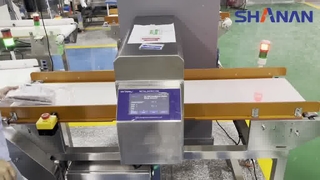 metaaldetector ontworpen voor verpakt bevroren vlees