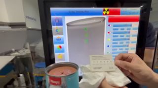 Voedselröntgeninspectiemachine voor kwaliteitscontrole