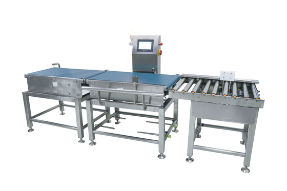 Vervaardiging van weegbanden voor vervoerbanden Vleesverwerkende weegmachines Automatische online weegmachines Highspeed weegmachines