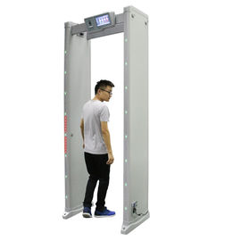Draagbare Gang door de Veiligheidspoort 20W van de Metaaldetector met Correct/Licht Alarm