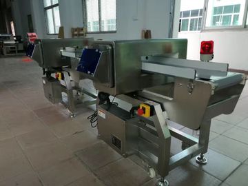 Van de het Voedselrang van de kettingstransportband het Metaaldetector voor Zeevruchten/Vlees, 110/220v-Voeding