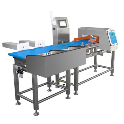 110V-220V roestvrij staal check weiger en metaaldetector combo met 8 inch touchscreen