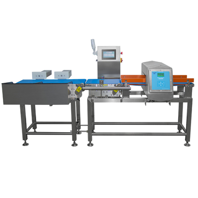 Precieze magnetische inductie checkweigher en metaaldetector combinatie voor de voedingsmiddelenindustrie