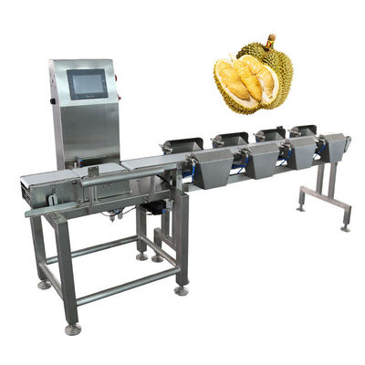 Hoge snelheid hoge precisie automatische aanleglijn Multi-stage sorteren Durian Pulp Fruit Scale