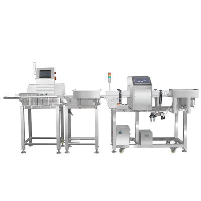 Aanpasbare Combo Metaaldetector en Checkweigher met AC 220V/50Hz Voeding voor Nauwkeurig Controlewegen