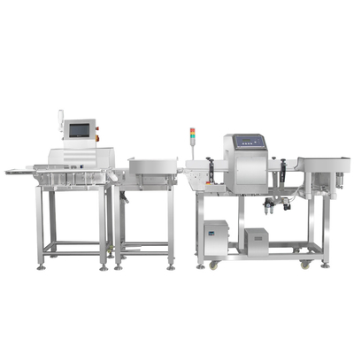 Metaaldetector voor sliverdetectie in voedselproductie 1200mm x 800mm x 1200mm Afmetingen
