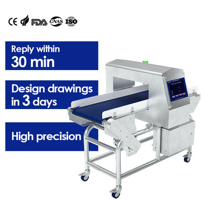 factories customizable Conveyor Pancake Metal Detector For Bulk Production Line