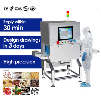 Industrieel röntgeninspectie-systeem Voedselröntgenmachine met aanraakscherm voor snelle en voedselveiligheidsinspectie