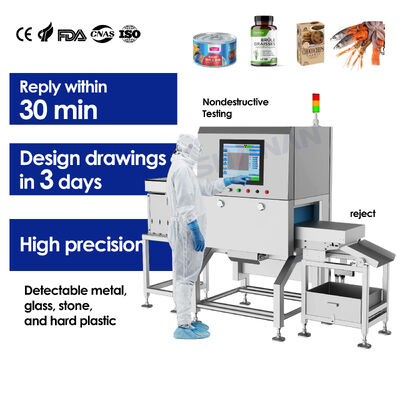 Veiligheid van de niet-destructieve röntgeninspectie-machine op de productielijn