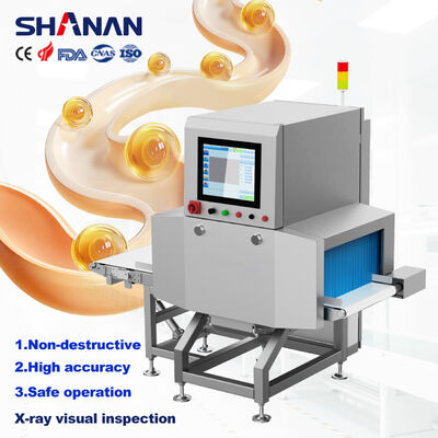 Food X Ray Machine with Self learning Manual Adjustment Parameter Settings and Inspection Speed Up To 600 Products Per Minute