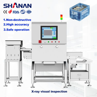 Fabriek Voedselveiligheid Automatische Afkeuring Röntgen Full Metaaldetectie Machine
