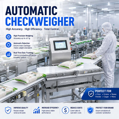 Gewichtssorteermachine die naadloze integratie met andere productieapparatuur biedt om productieprocessen te optimaliseren