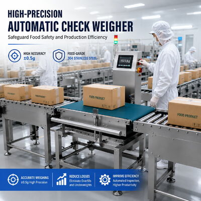 Gewichtssorteermachine die naadloze integratie met andere productieapparatuur biedt om productieprocessen te optimaliseren