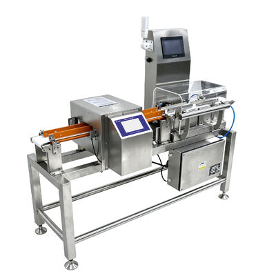 Combo Metal Detector And Checkweigher oplossing die precieze metaaldetectie combineert met nauwkeurige gewichtscontrole voor controleprocessen