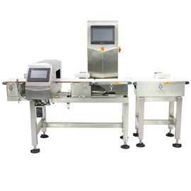 Professionele testapparatuur Transportband Metaldetector En Gewicht Voedingsmachine Voor natte gebied vlees Voedingsmiddelenindustrie